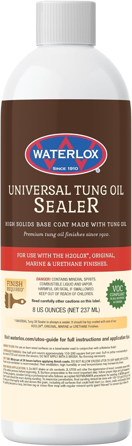 Waterlox Universal Tung Oil Sealer, 1 Quart