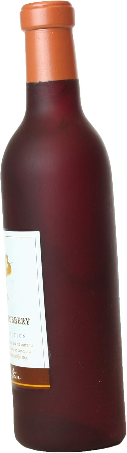 SILLY SQUEAKERS Tuffy Grrrobert Slobbery Wine Bottle Dog Toy: Squeaky Dog Toy, Washable and Floats, Vinyl Construction