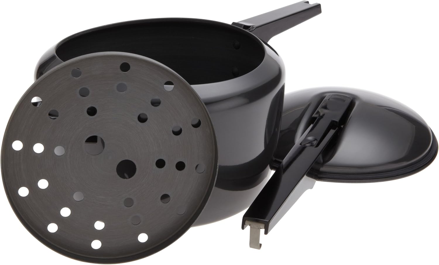 Hawkins Futura 5 Litre Pressure Cooker, Hard Anodised Inner Lid Pressure Cooker, Pan Cooker, Black (FP50)