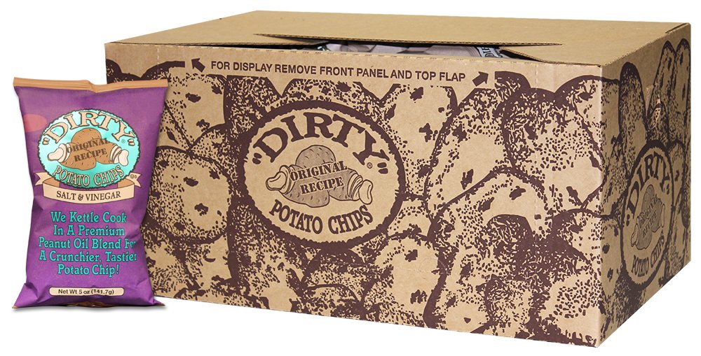 Dirty Chips Jalapeno Heat, 2-Ounce (Pack of 25)