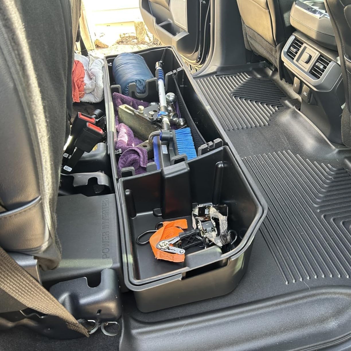 Underseat Storage Compatible with Ford F150(2015-2026)&Super Duty(2017-2026) SuperCrew/Crew Cab