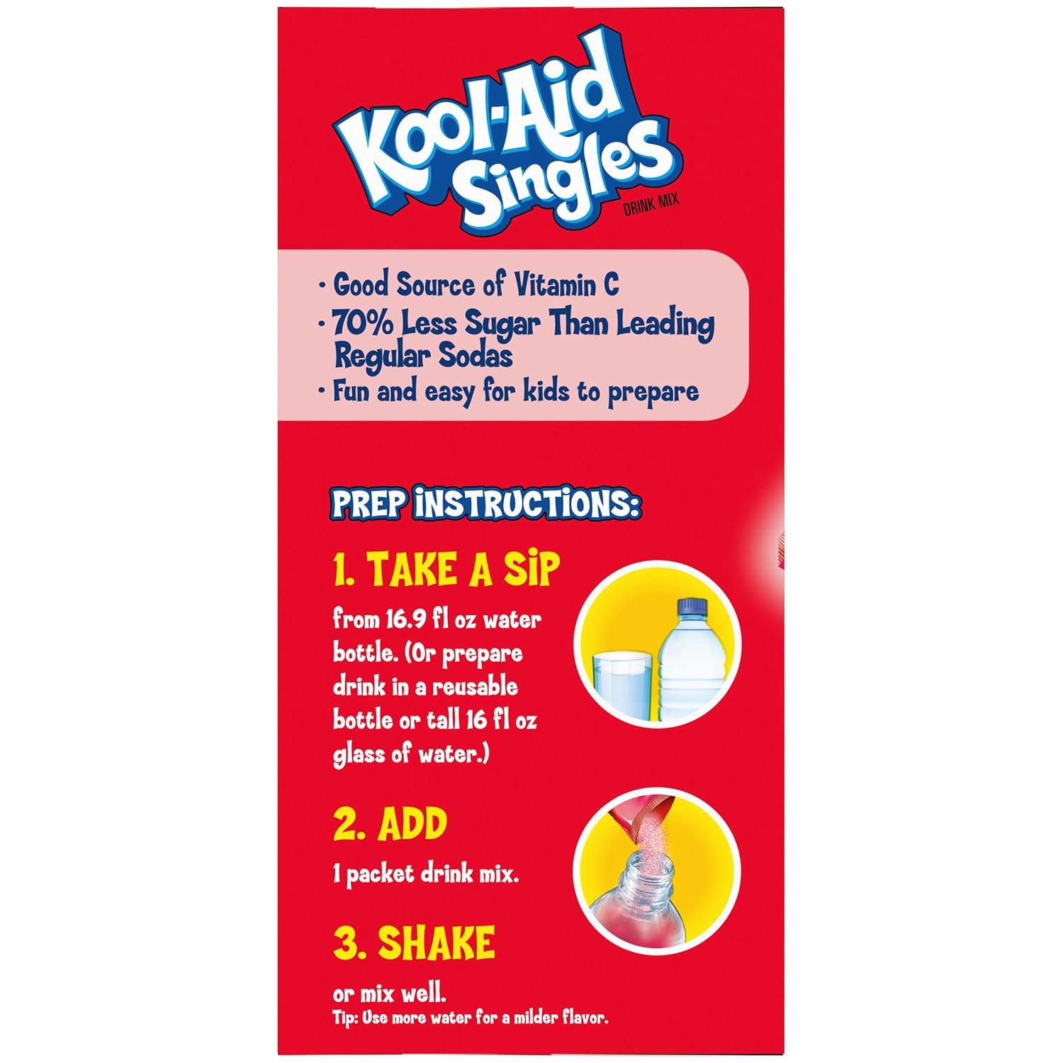 Kool Aid Powdered Packets - Peach Mango - 45 Envelopes