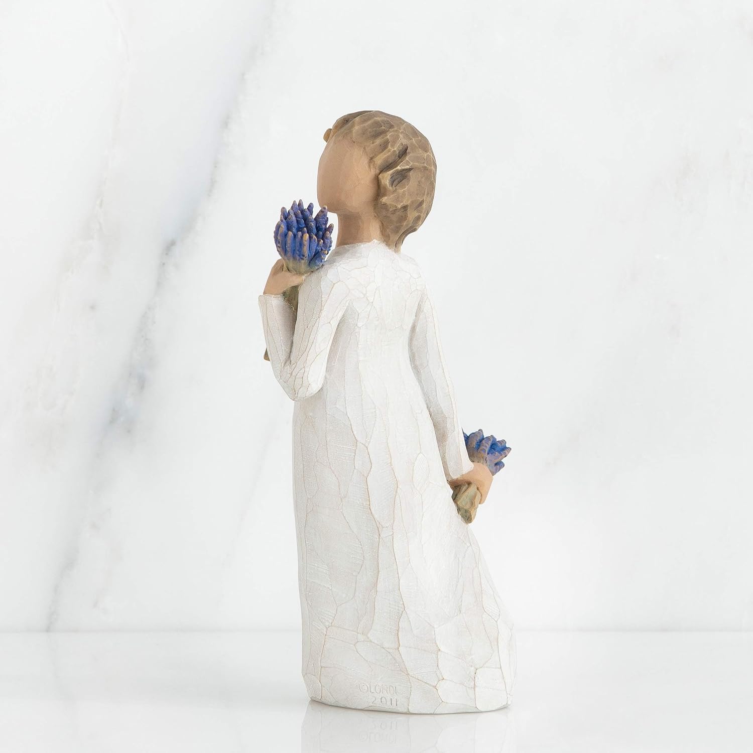 Willow Tree Lavender Grace, Sculpted Hand-Painted Figure | Cast from a Susan Lordi Original Carving, Thoughtful Keepsake Gift for Loved Ones, Celebrations and Moments of Comfort