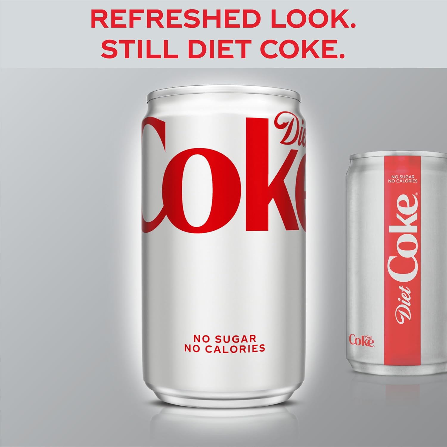 Diet Coke Soda Soft Drink Cans, 12 fl oz, 12 Pack | No sugar, no calories, 46 mg caffeine per can