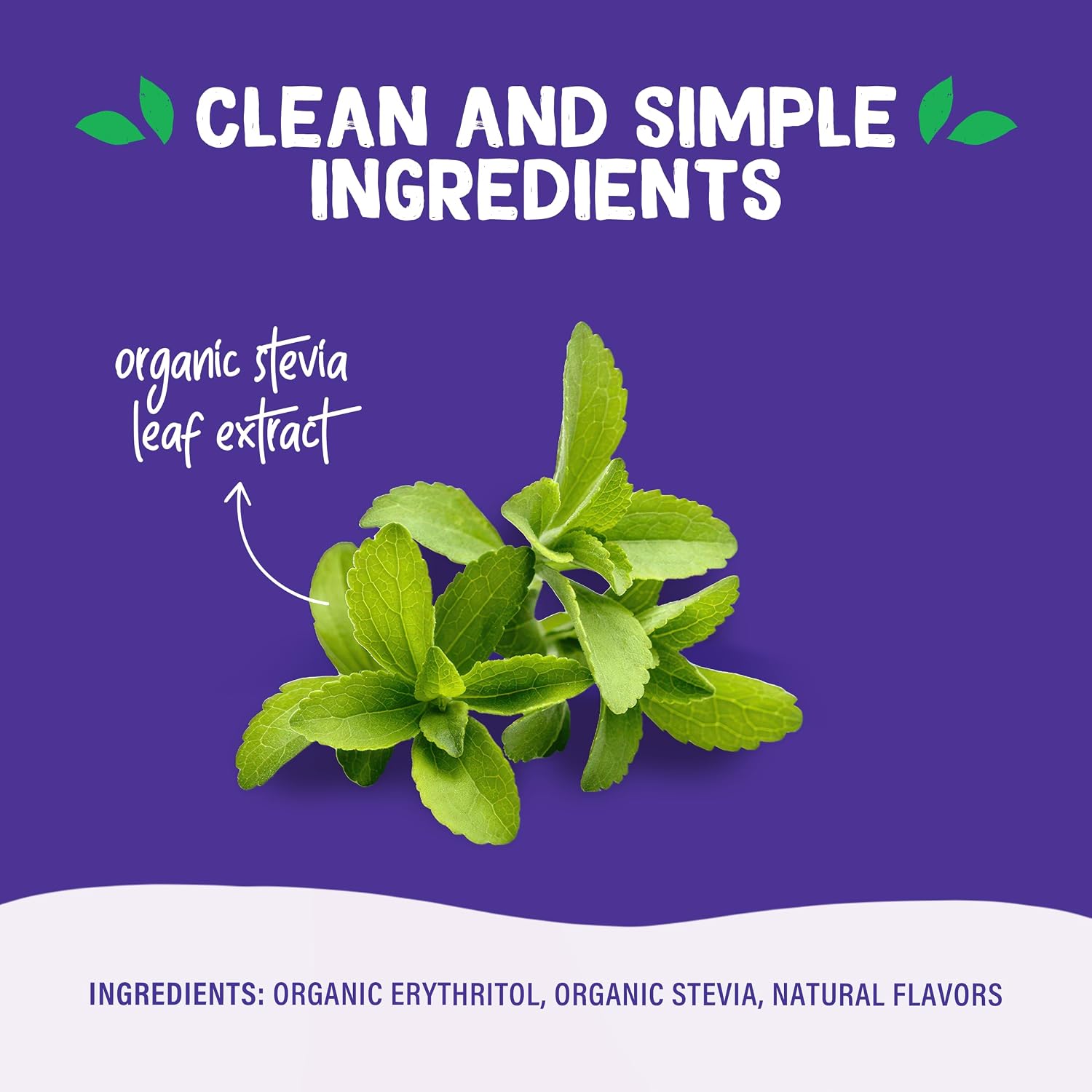 Pyure Organic Stevia Packets | Zero Calorie Sweetener For Coffee, 40 Count | Zero calorie organic stevia packets for coffee, tea, baking, keto, paleo, diabetic diets, lunchboxes, travel, and office