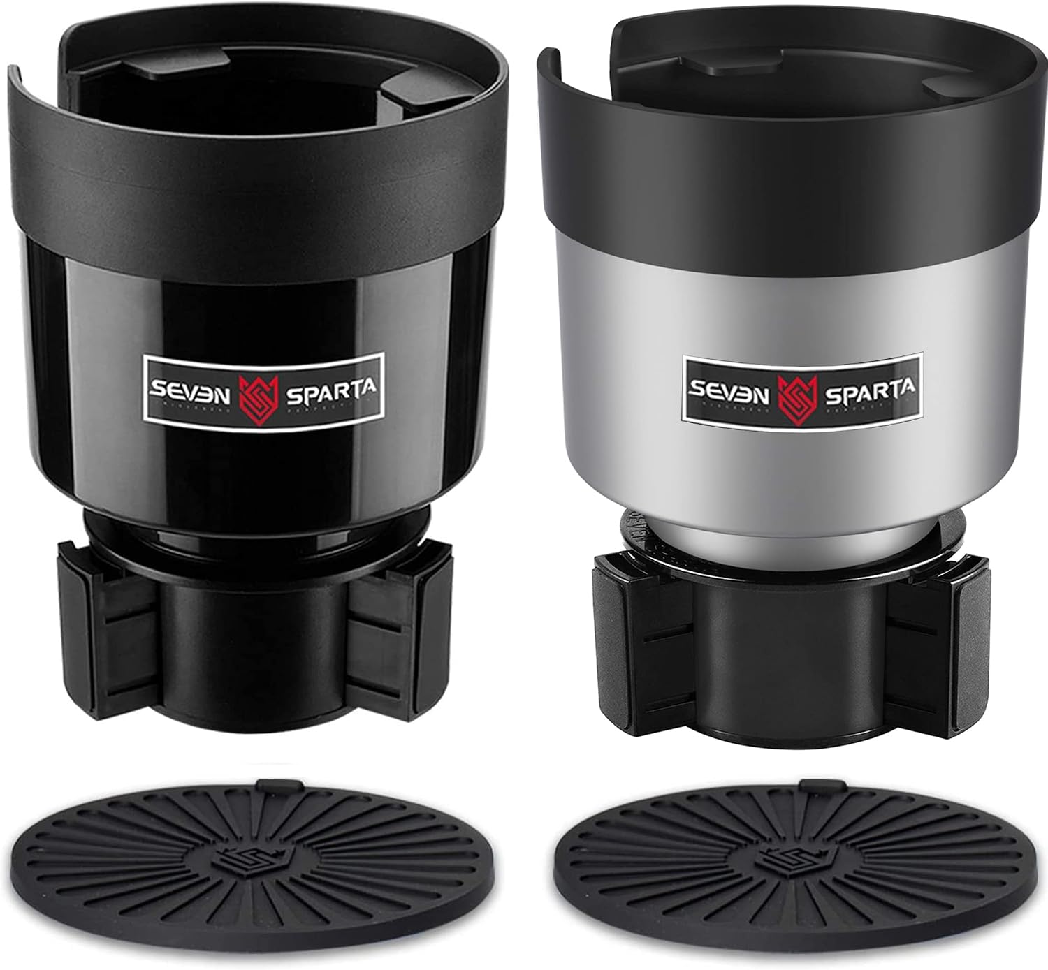SEVEN SPARTA Car Cup Holder Expander for 32-40oz Large Bottles & Tumblers