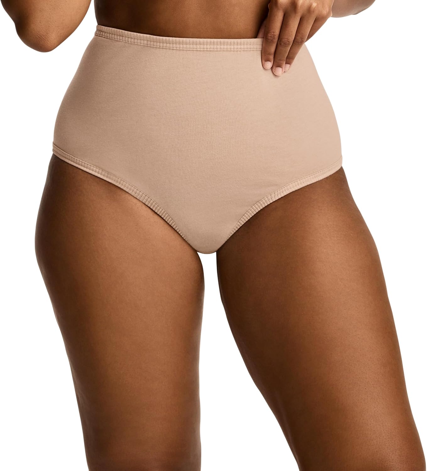 Jockey Women's Underwear 100% Cotton Elance Brief - 3 Pack