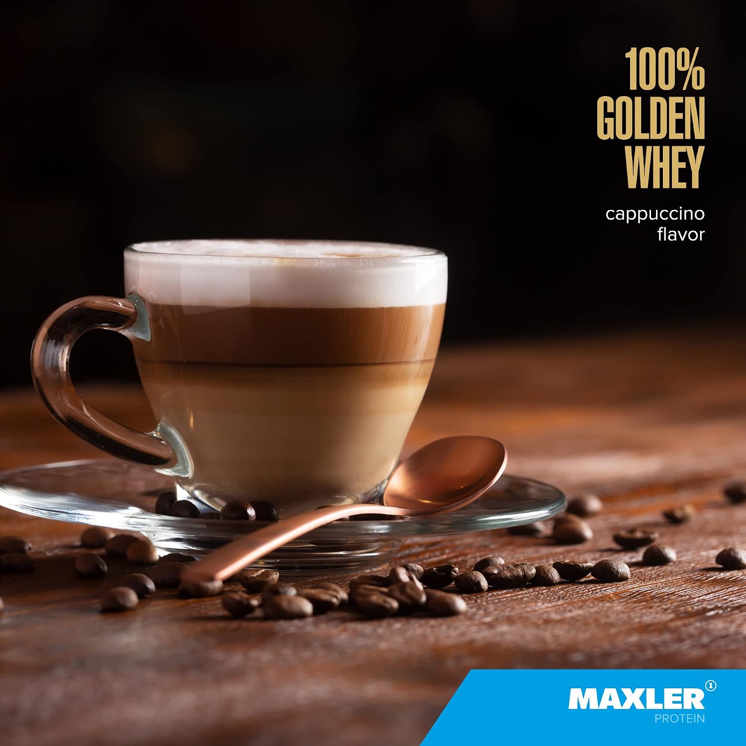 100% Golden Whey Protein - 24g of Protein per Serving - Whey Protein Powder for Pre Post Workout - Fast-Absorbing Whey Concentrate, Isolate & Hydrolysate Blend - Vanilla Ice Cream 2 lb