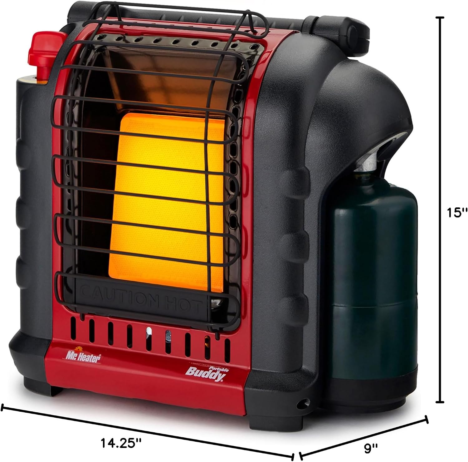 Mr. Heater F232000 Portable Buddy Heater (2-Pack) Bundle