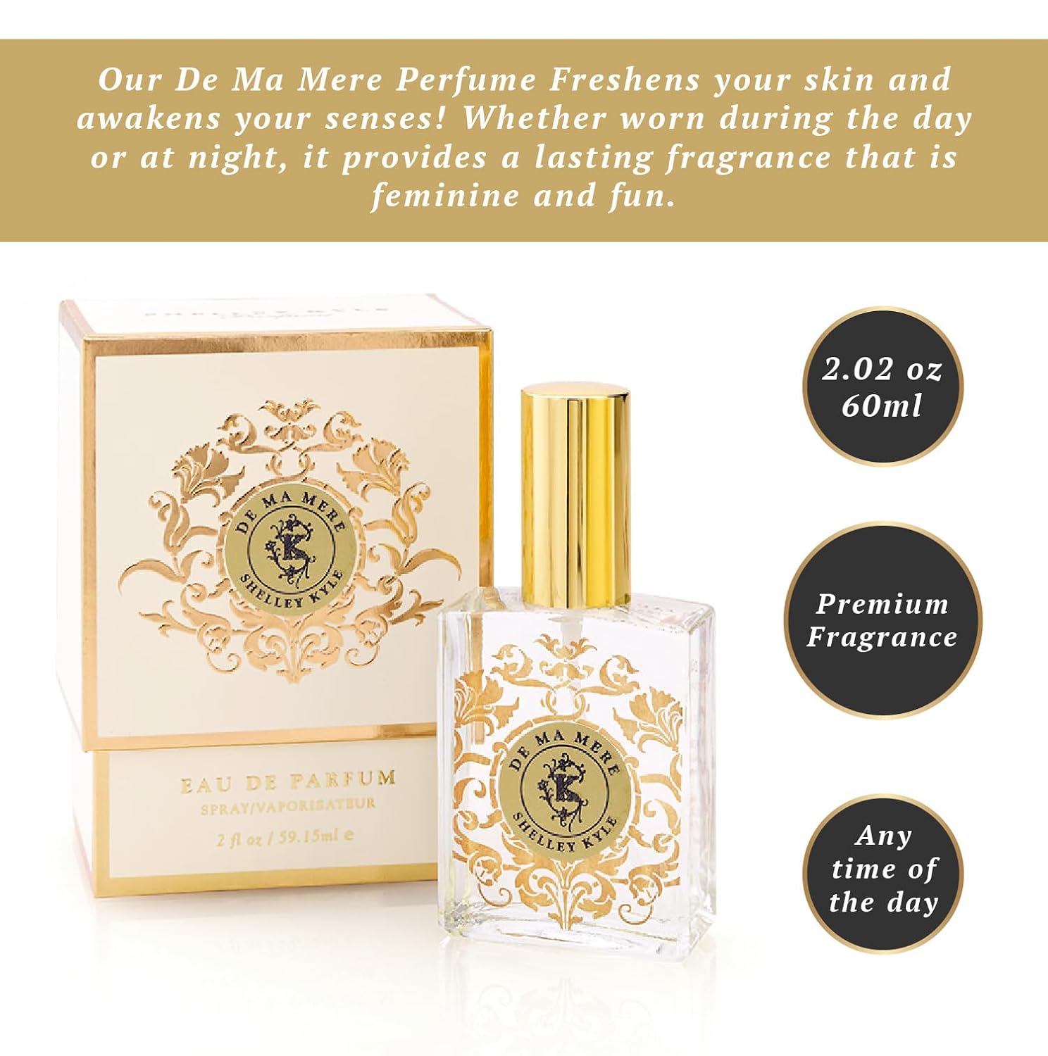 Tiramani Perfume with Perfect Floral Fragrance, Long-Lasting Scent, Great Choice for Everyday Wear, 30ml