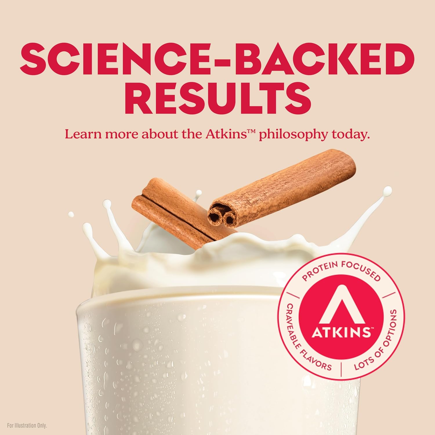 Atkins Milk Chocolate Delight High Protein Shake, 15g Protein, 12 Count | 15g Protein, 3g Fiber, 2g Net Carb, 1g Sugar, Chocolate Flavored, Keto Friendly, Ready to Drink, 12 Count