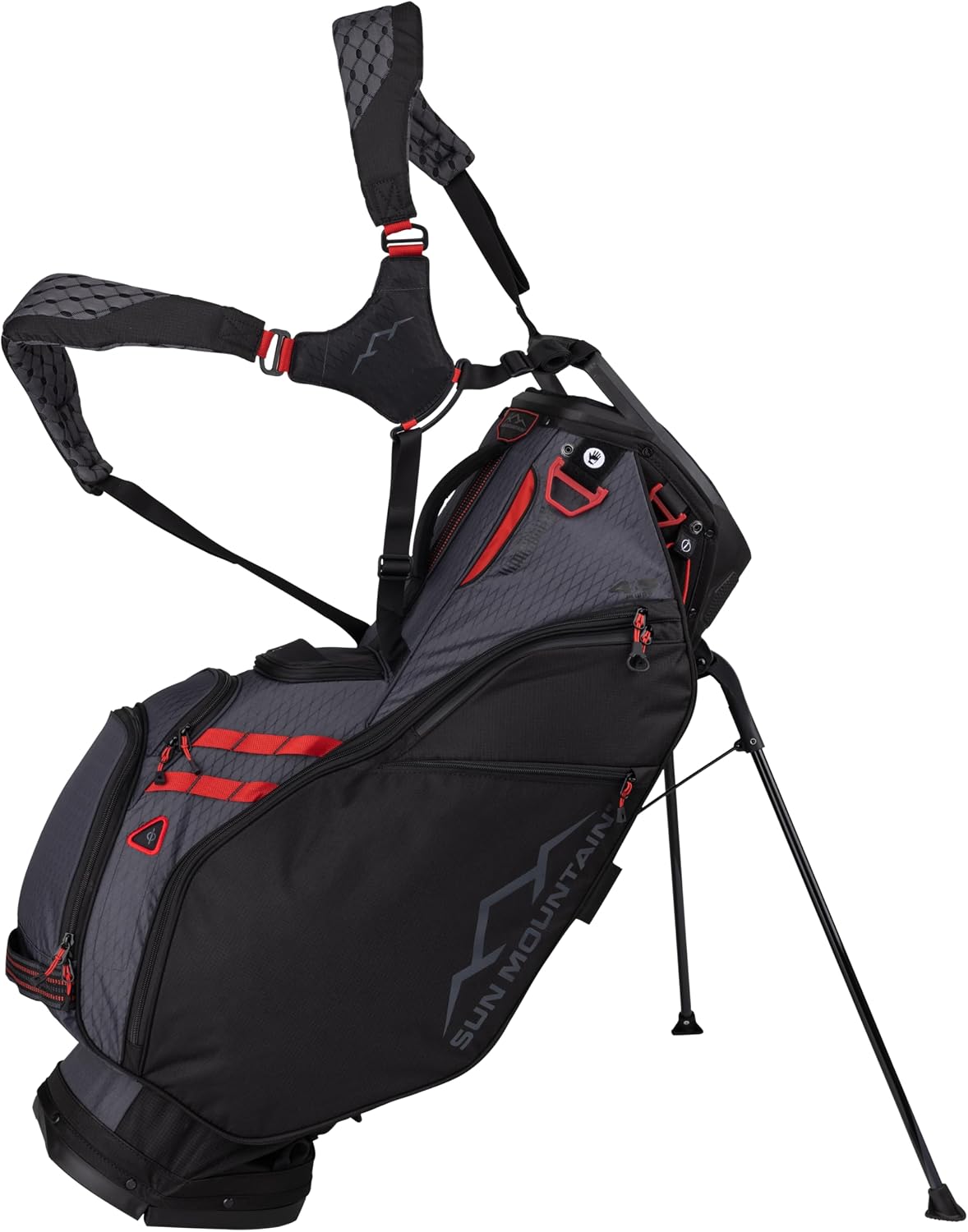 Sun Mountain Men's Eclipse 4.5 Lightweight VLO Hybrid Stand Golf Bag, 14-Way Top, 2025 Model