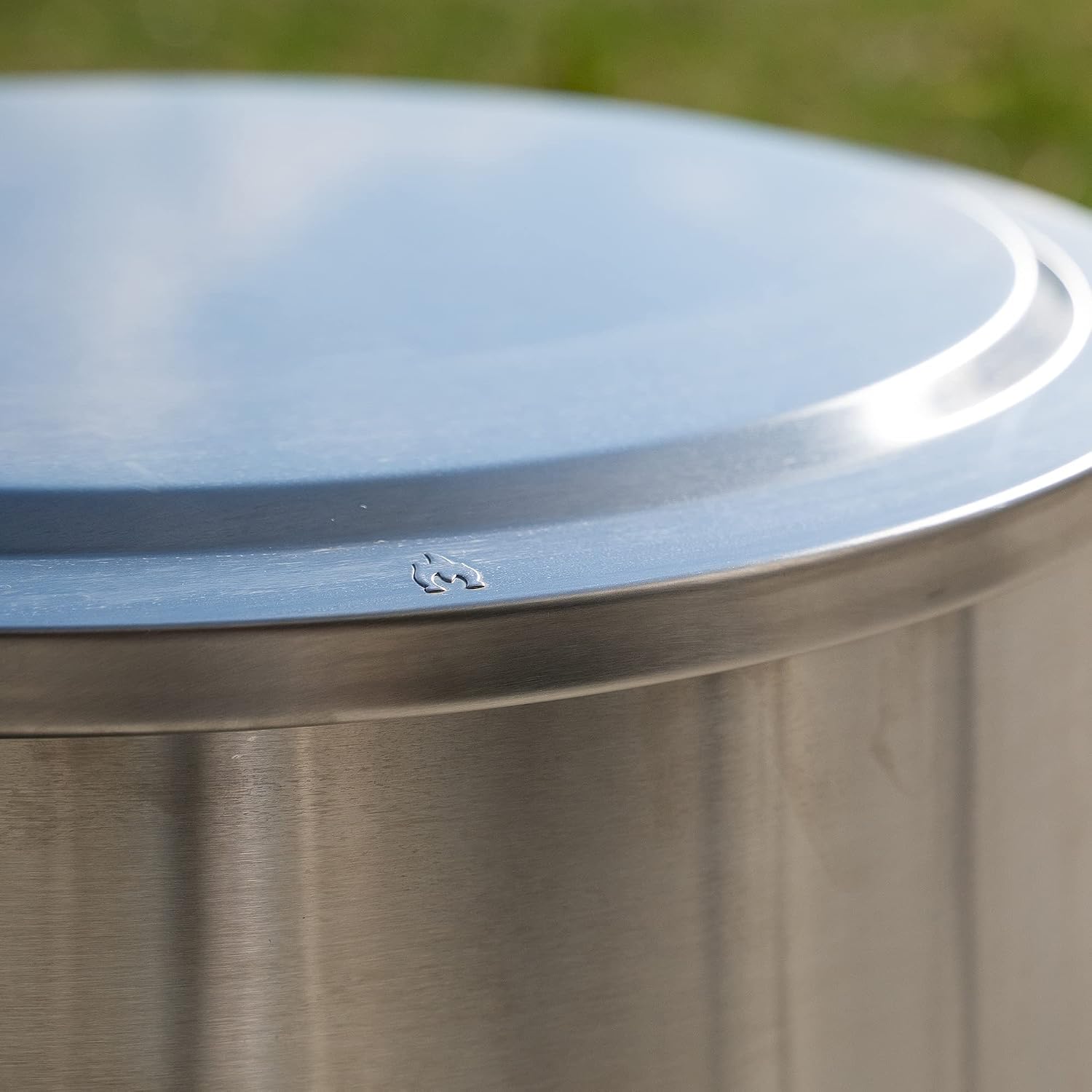 Solo Stove Ranger Lid - Premium 304 Stainless Steel Fire Pit Cover, Modern Round Design, Versatile Tabletop Accessory