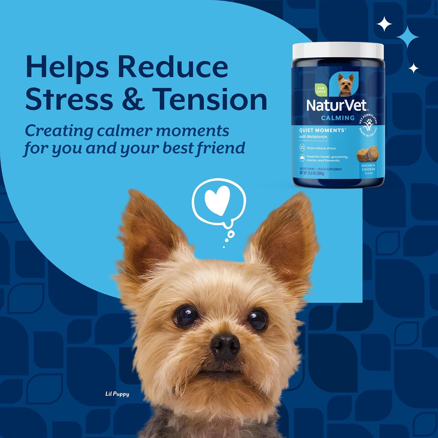 NaturVet Quiet Moments Calming Drops for Cats & Dogs - 2 Oz