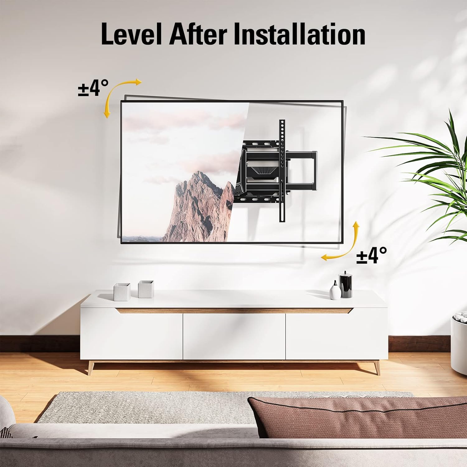 Mounting Dream Long Arm TV Wall Mount Full Motion TV Mount for 42-94" TVs