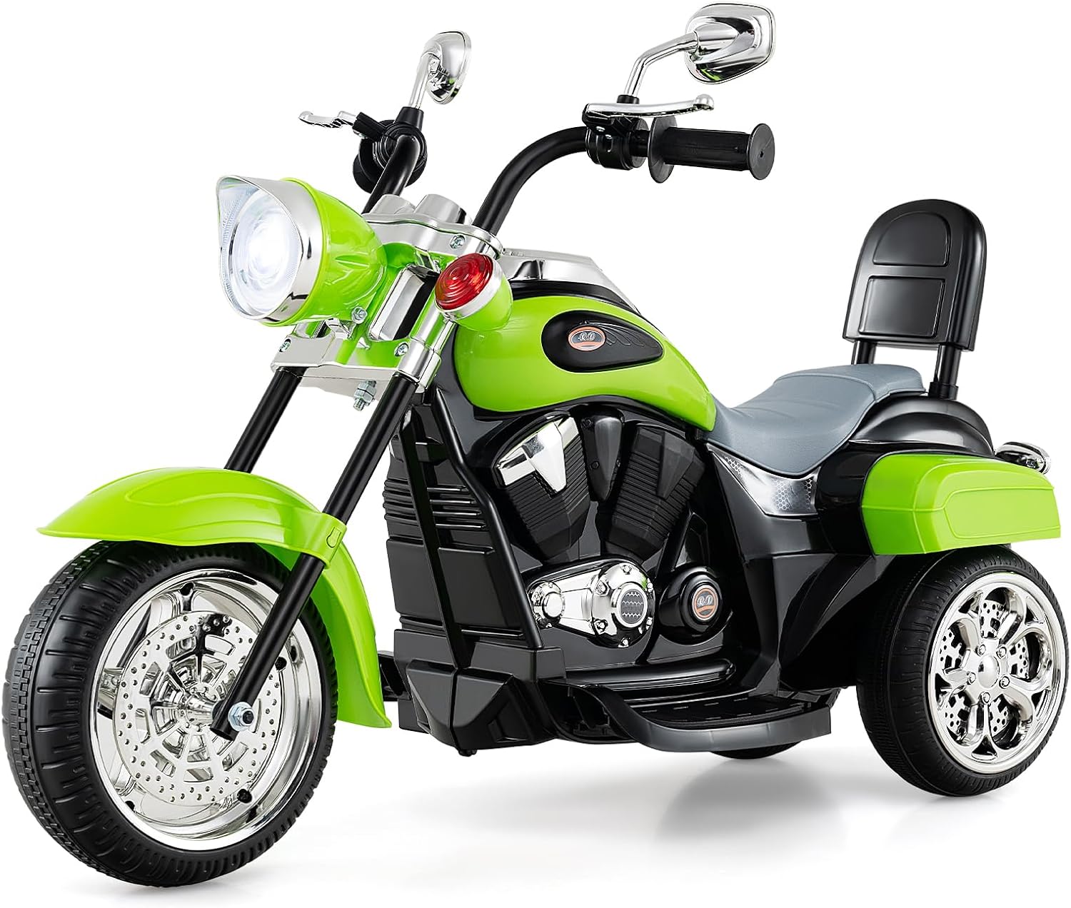 Costzon 6V Ride on Chopper Kids Motorcycle with Horn, Headlight (Red)
