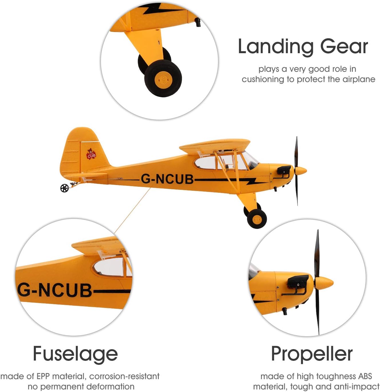 GoolRC WLtoys XK A160 RC Plane, 2.4GHz 5 Channel Brushless Remote Control Airplane for Adults, Stunt Flying RC Aircraft with 3D/6G Mode