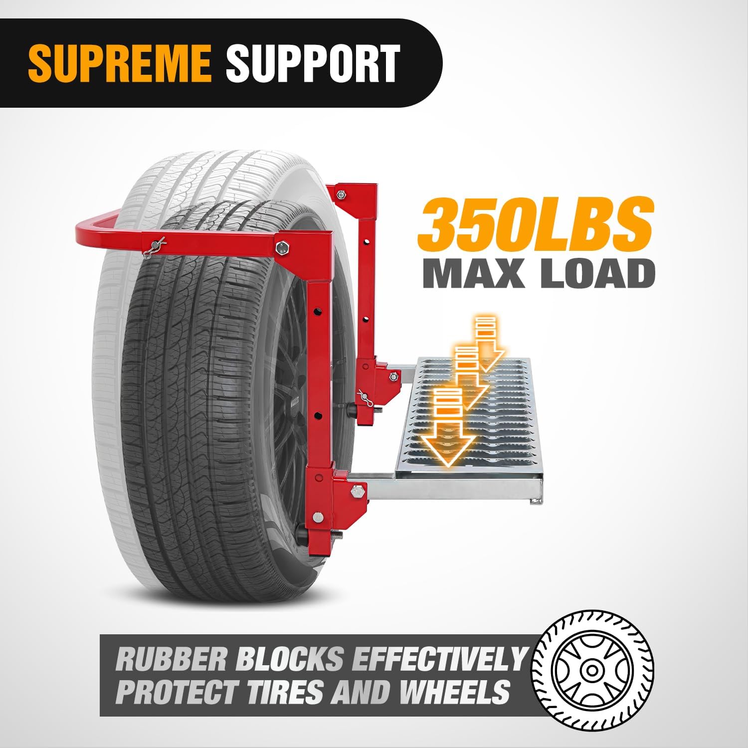 Nilight Aluminum Slip-Proof Nerf Steps 2Pcs Black for Pickup Trucks | Drilling required Universal Side Step Side Hoop Steps Nerf Bars Assembly for Chevy (Chevrolet) Ford Toyota GMC Dodge RAM