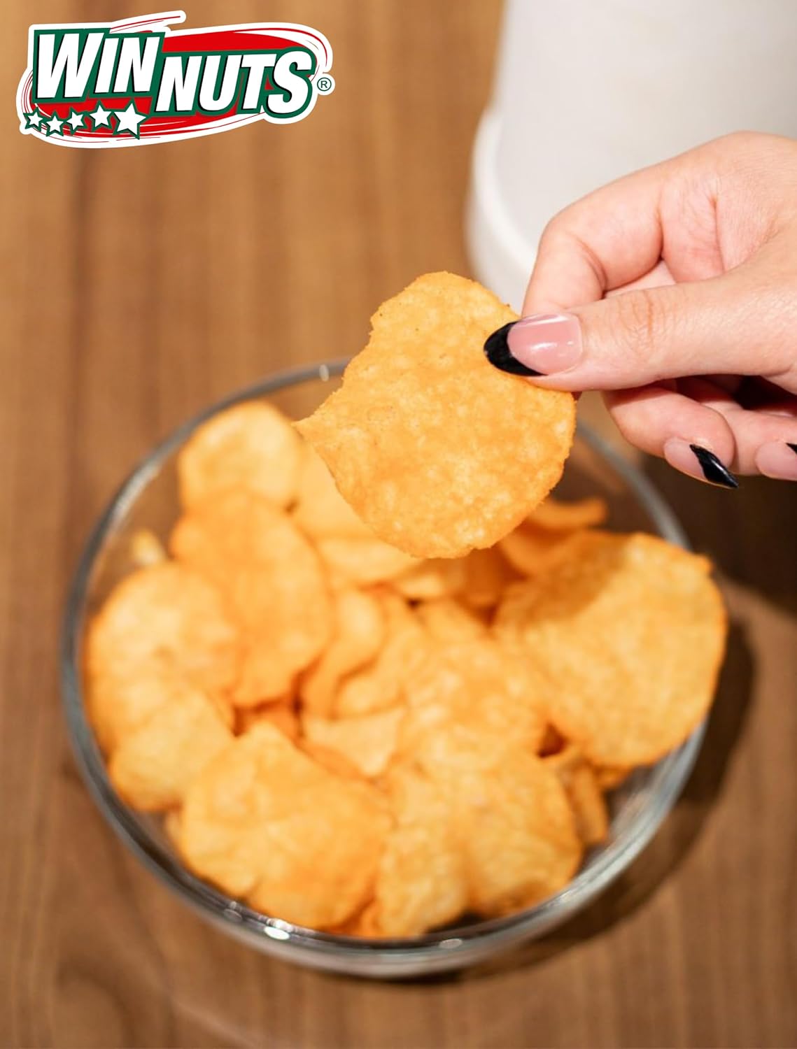 WINNUTS Jalapeño Chips Kettle Cooked (3 Pack, 5.6 oz Each) | Authentic Mexican Style Spicy Potatoes Chips | Homestyle "Papa Casera" for Parties