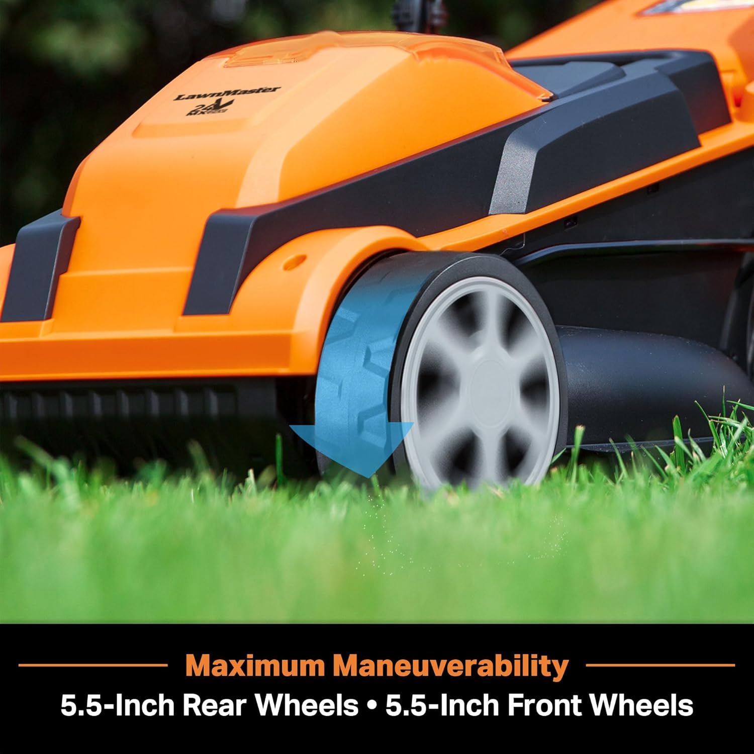 LawnMaster MEB1216K Electric Lawn Mower 16-Inch 12AMP