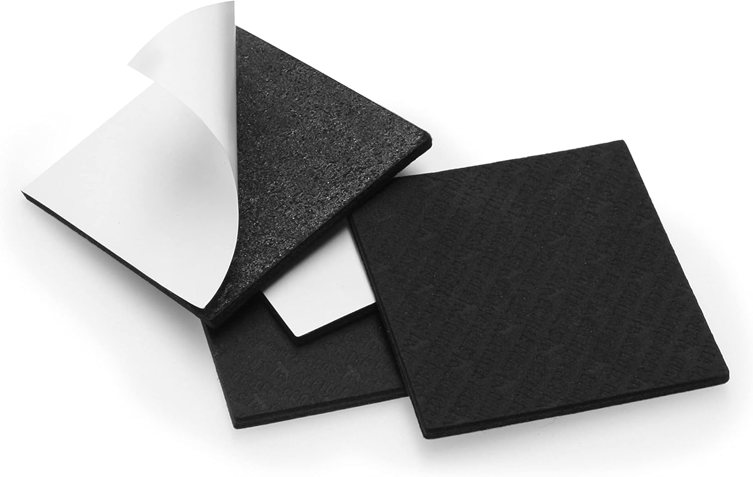 Slipstick GorillaPads CB149 Non-Slip Furniture Pads/Rubber Grippers (Set of 8) Self-Adhesive Furniture Feet Floor Protectors, 1-1/2 inch Round, Black