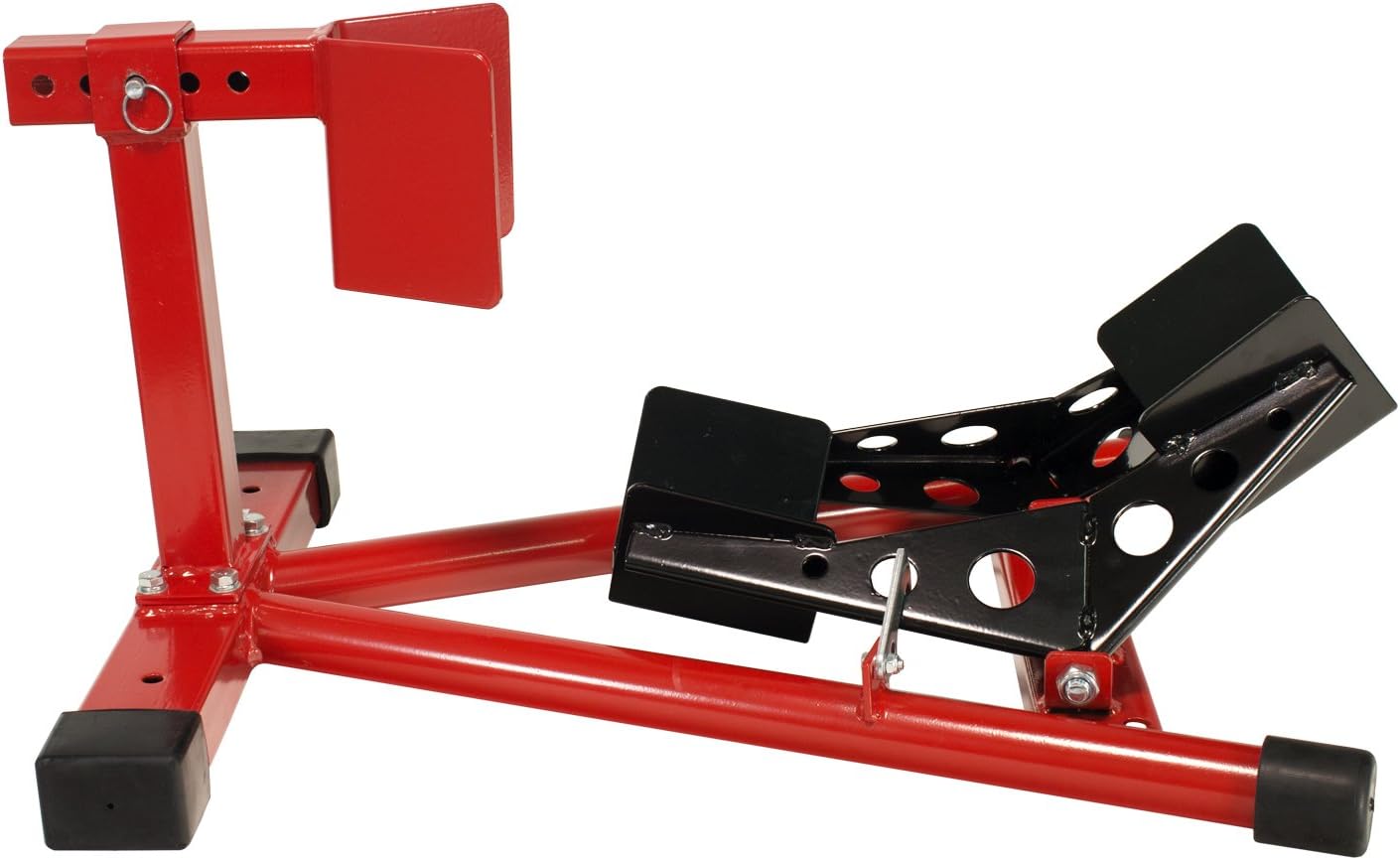 Motorcycle Wheel Chock Locking & Adjusting Stand fits 16" - 21" Tire