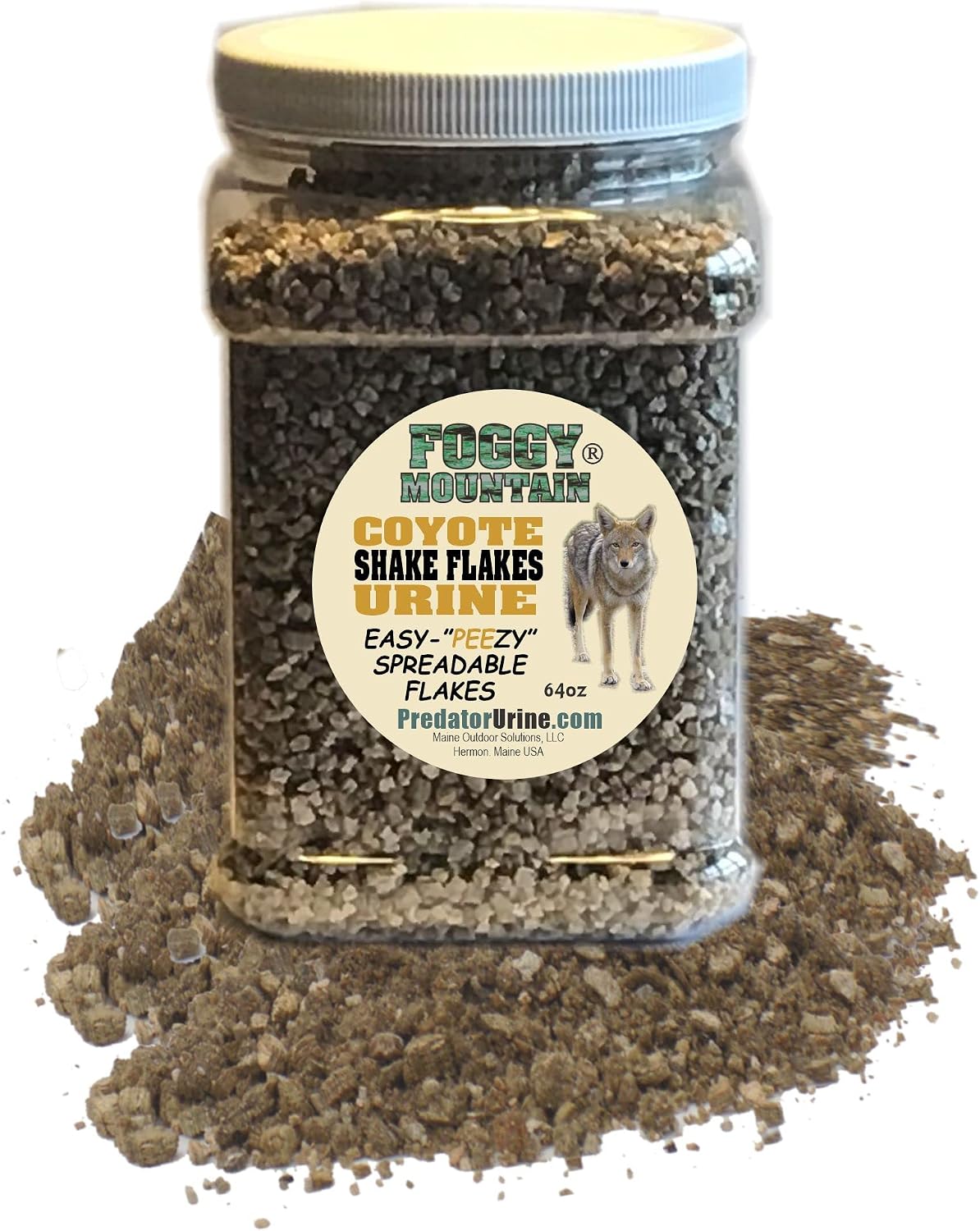 Urine Shake Flakes Natural Predator Scent Outdoor