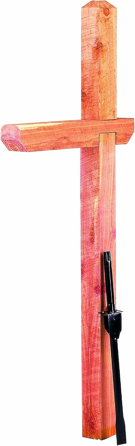Gibraltar Mailboxes Cedar Deluxe Drive-In Aromatic Cedar Wood, Mailbox Post, DPKX0000