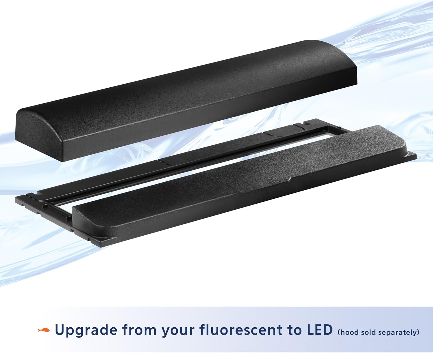 Aqueon LED Fish Tank Aquarium Strip Light Fixture, 24 Inch