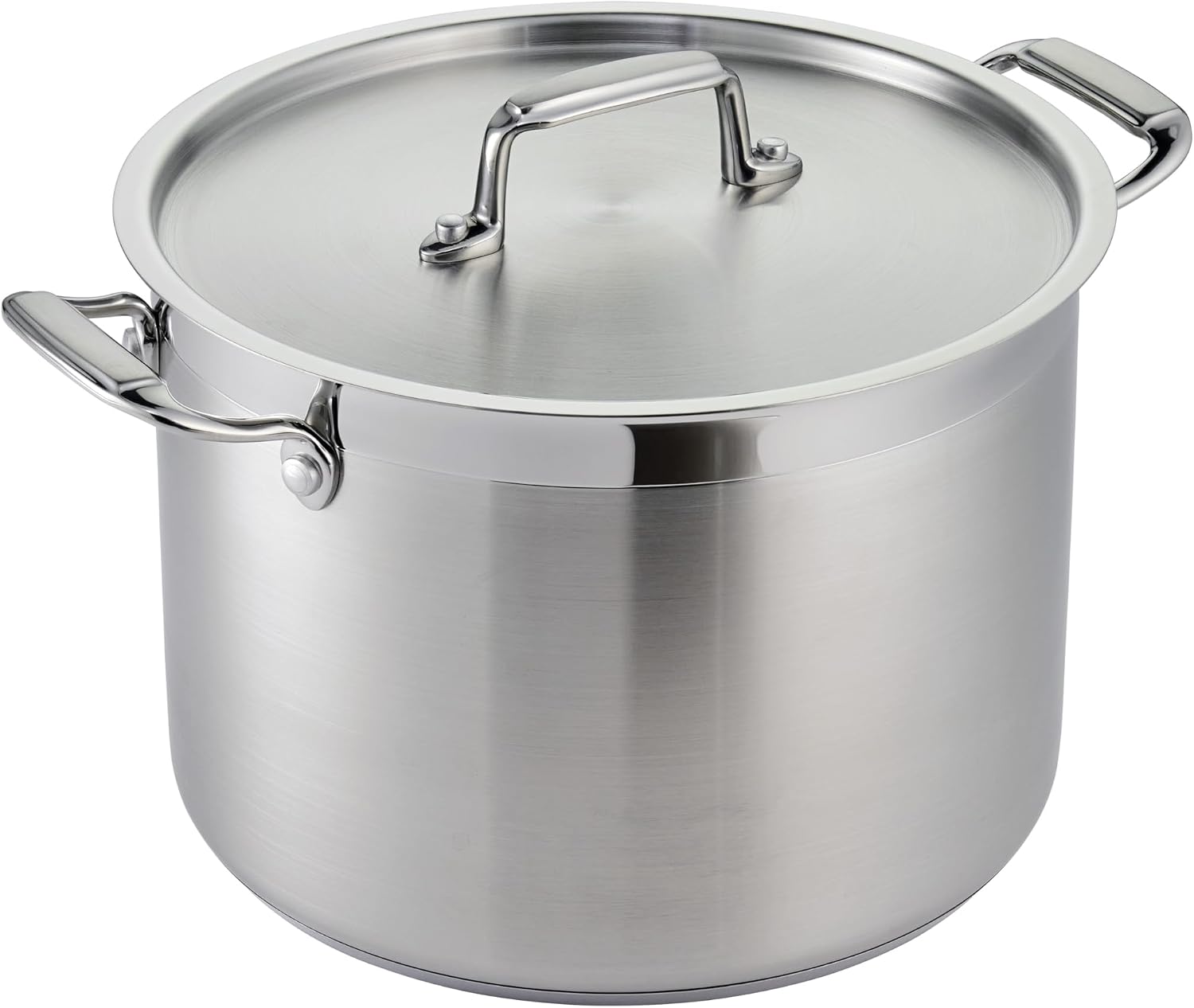 Tramontina Gourmet Stainless Steel 12-Quart Stock Pot with Lid