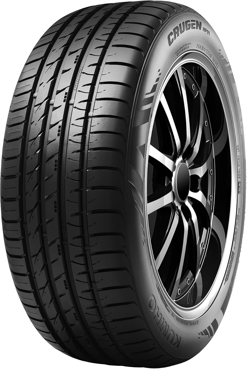 Kumho Crugen HP91 Summer Truck/SUV Performance Radial Tire-245/60R18 245/60/18 245/60-18 105V Load Range SL 4-Ply BSW Black Side Wall UTQG 320AA