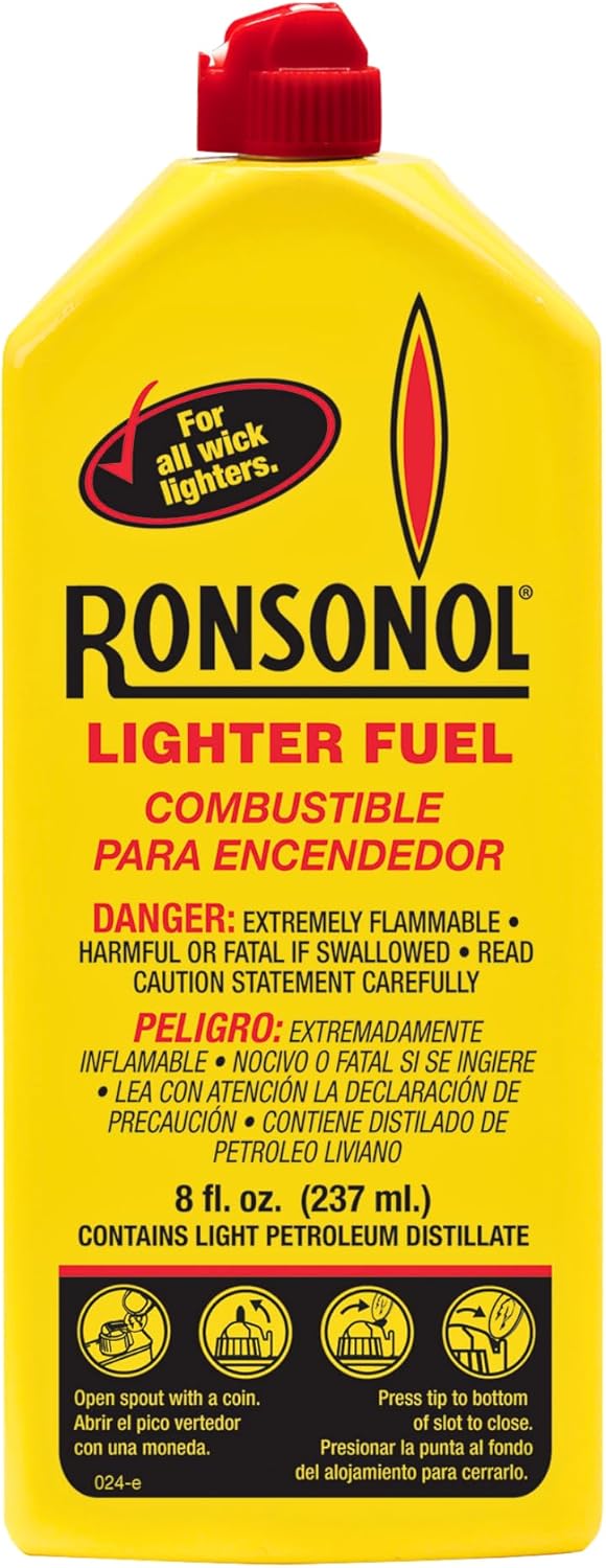 Ronson 12 Ounce Ronson Lighter Fuel - Pack of 2
