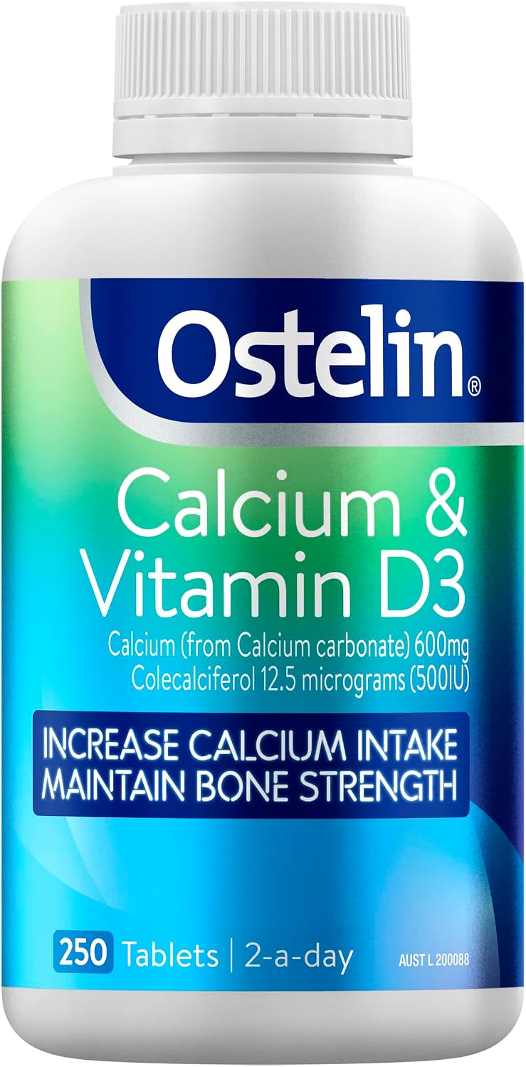 Ostelin Vitamin D Plus Calcium x 250 Tablets