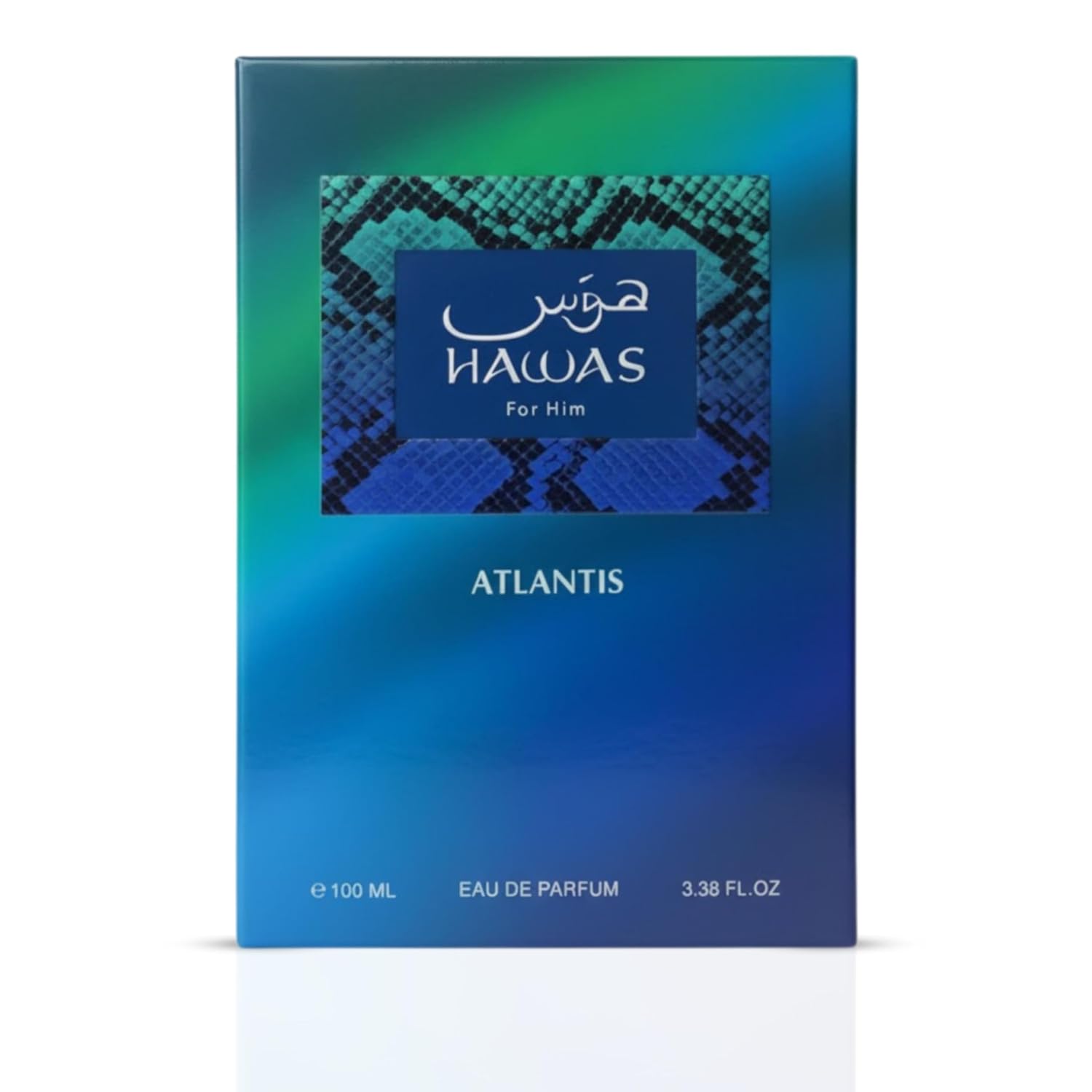 Rasasi Hawas For Men Eau De Parfum Spray 100ML (3.4 Oz) - Long Lasting Arabian Perfume, Premium Perfume Men, Ideal for Special Occasions & Daily Elegance, A Bold and Captivating Fragrance