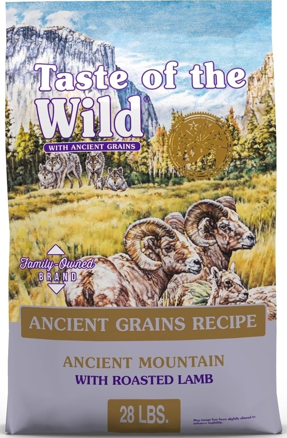 Taste of the Wild Ancient Stream Dry Dog Food, Smoke-Flavored Salmon, 5lb