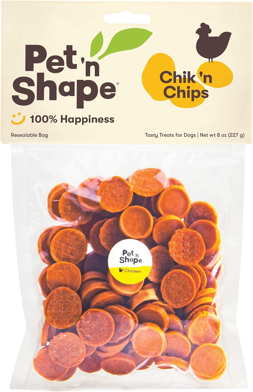 Pet 'n Shape Chik 'n Chips Jerky Dog Treats - 1 Pound