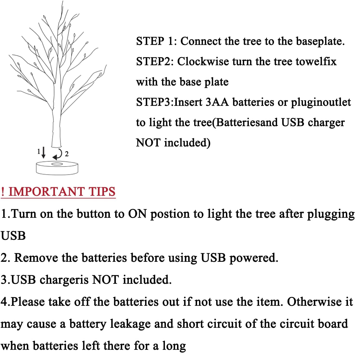 LITBLOOM Lighted Tabletop Olive Tree 18IN 50 LED Fairy Lights with Timer Battery Operated or USB Plug in Bonsai Tree for Wedding Christmas Spring