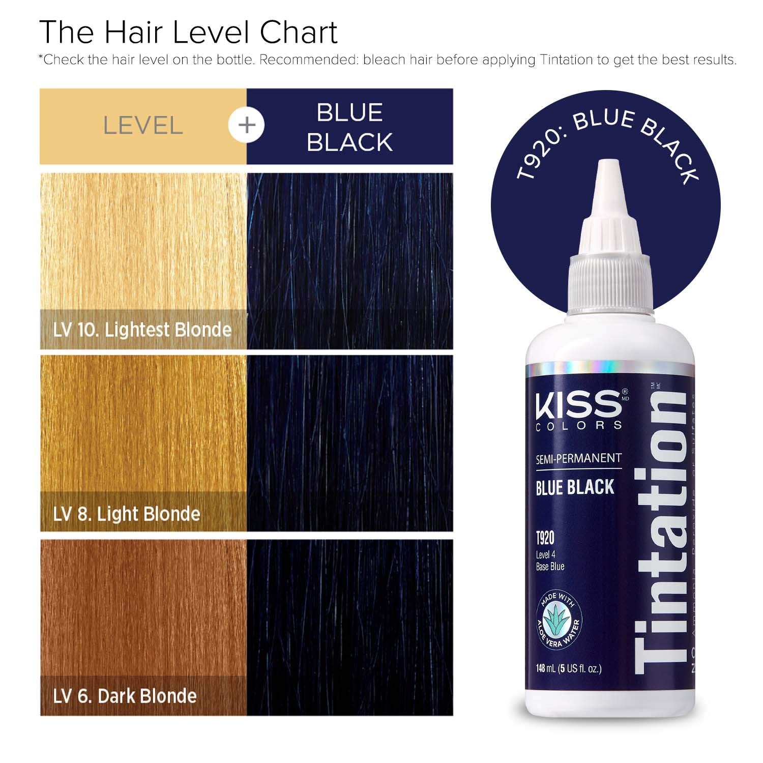 Red by Kiss Tintation Semi-Permanent Hair Color, Aloe Vera Water Based, Argan Oil, Olive Oil, Collagen & Keratin, Long-Lasting Color Dye (Honey Brown, 5 Fl Oz)