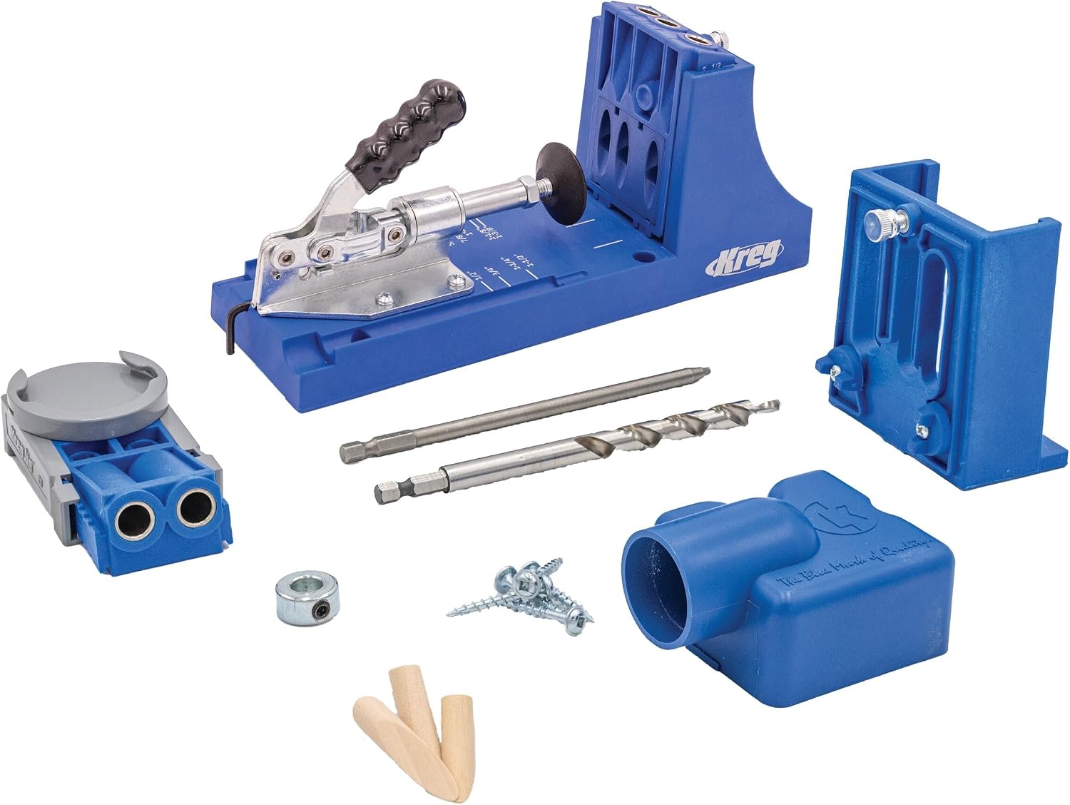 Kreg K4 System - With R3 Jig, Drilling Guide & Dust Collection - Adjustable