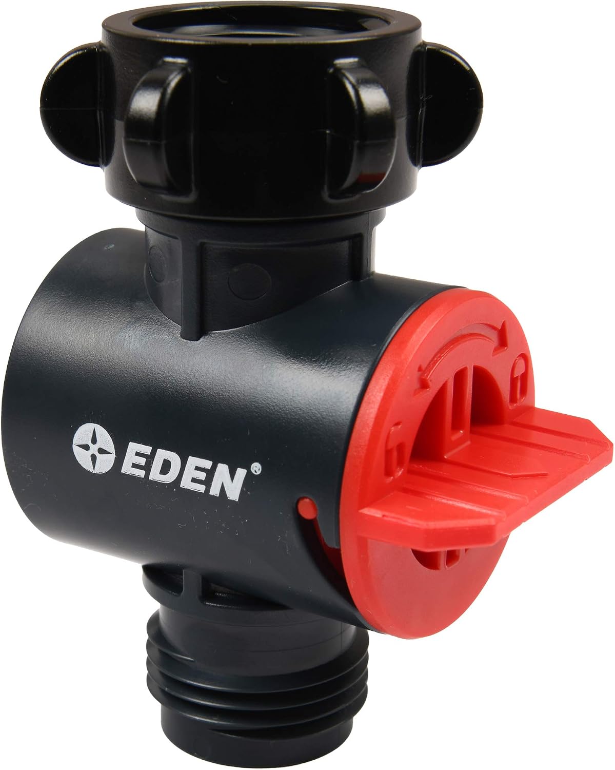 Eden 20138 Inline Water Filter for Garden Hoses and Tools - Anti-Rust, 50 Mesh Stainless Steel Screen, Easy Install, High Flow 11 GPM