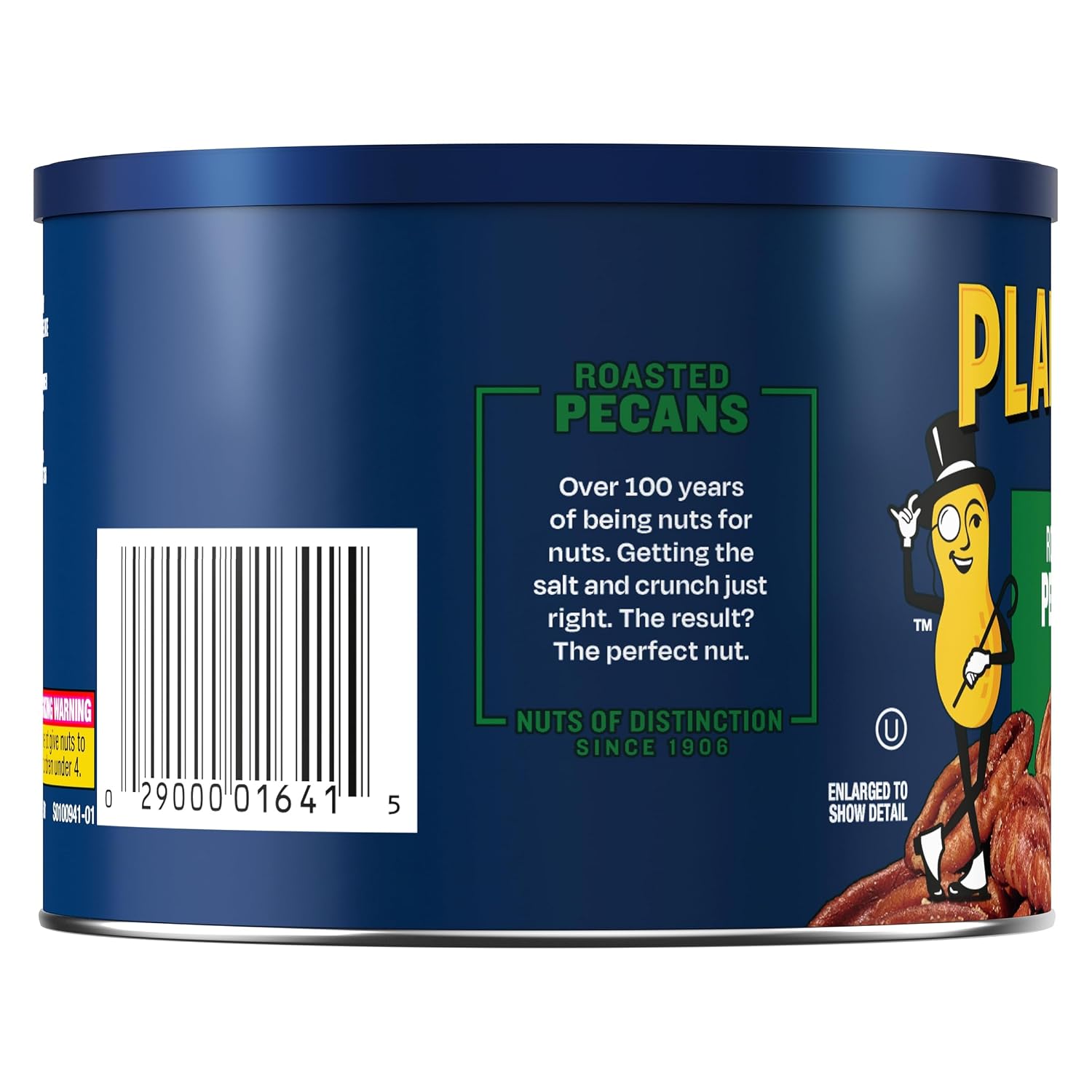 PLANTERS Whole Pecans, Roasted & Salted, Baking Nuts, 7.25 Oz (1 Ct)