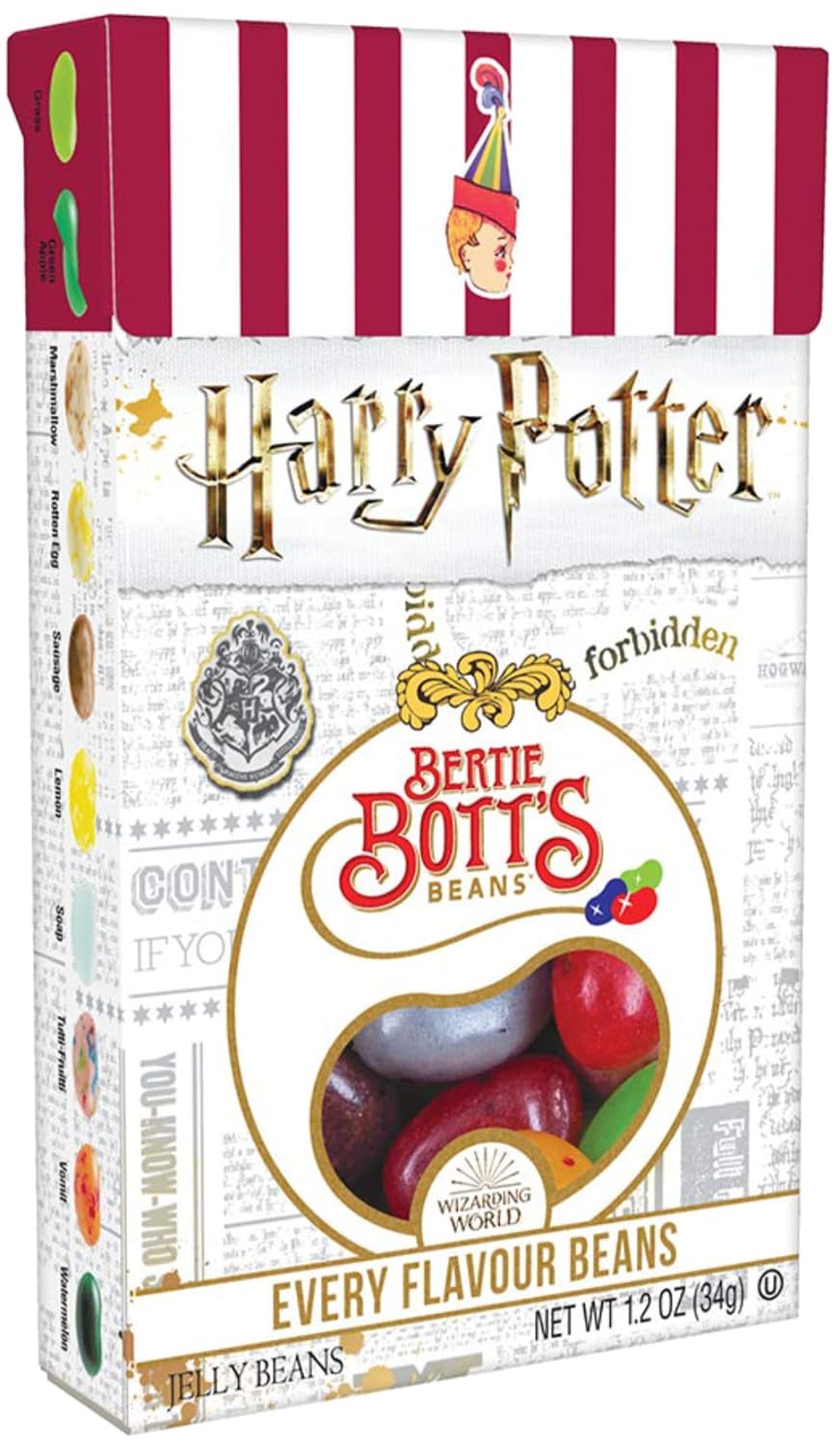 Jelly Belly Jelly Beans, 20 Flavors, .35-oz Trial Size Packs, 80 Count