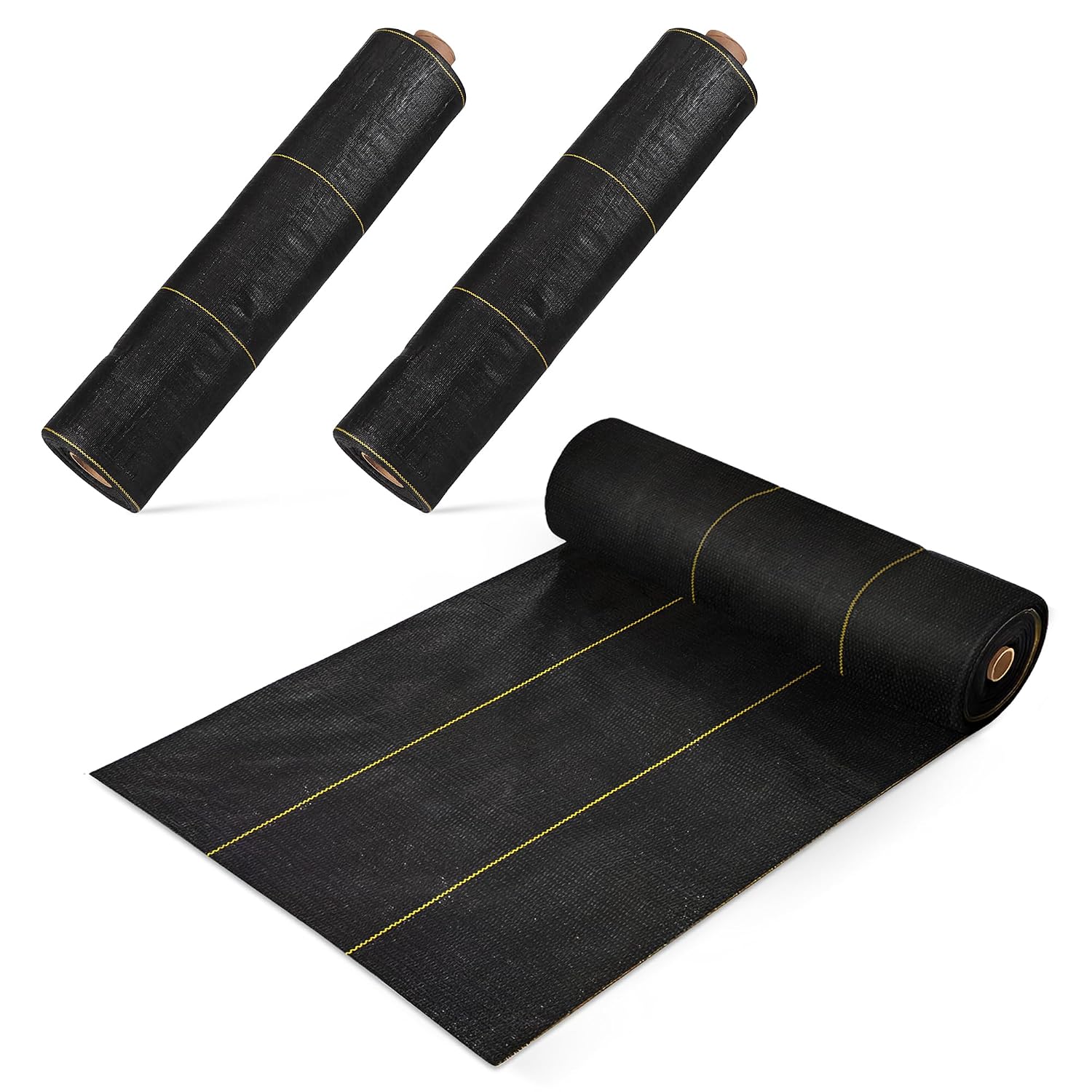 Dewitt Sunbelt Weed Barrier Fabric, 3.2 oz, 3 x 300 Feet – Heavy-Duty Ground Cover Mat for Greenhouse Floors, Garden Rows, Raised Beds, Grass and Yard Gardening, and Outdoor Landscape Protection | Ground Cover Mat for Greenhouse Floors, Garden Rows, Rais…