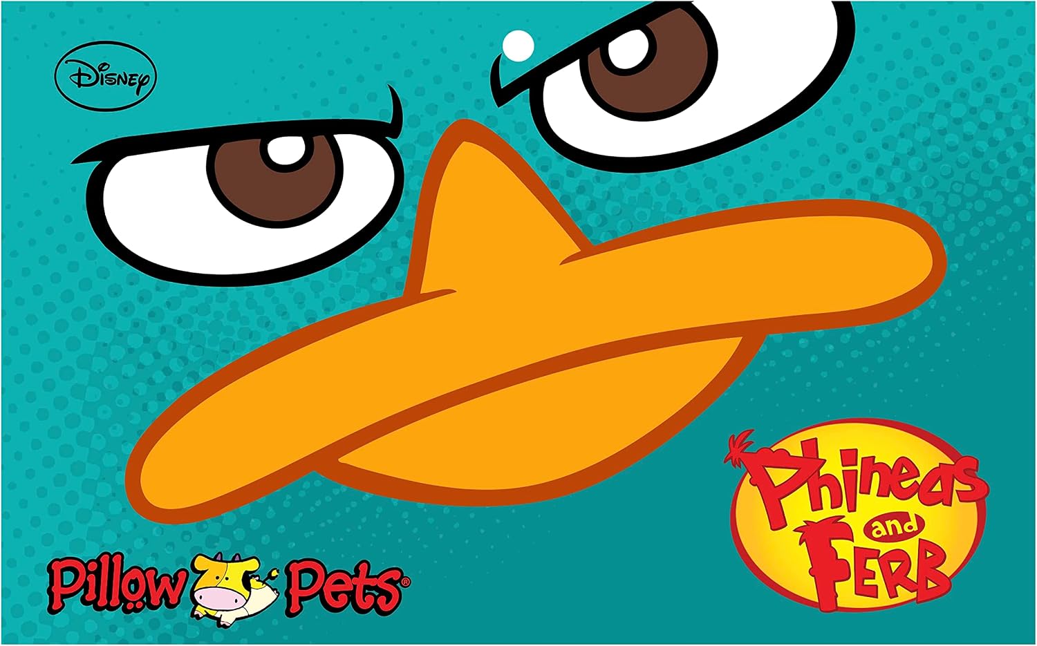 My Pillow Pets Authentic Disney Perry Folding Plush Pillow, 18-Inch, Large