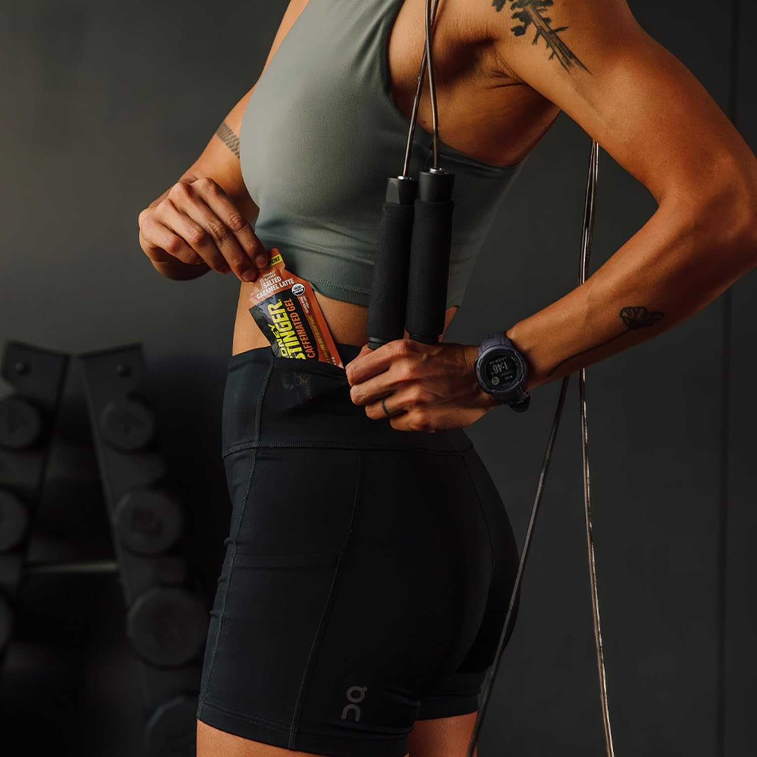 Honey Stinger Gold Energy Gel, Gluten Free & Caffeine Free, for Exercise, Running and Performance, Sports Nutrition for Home & Gym, Pre and Mid Workout, 24 Pack, 26.4 Ounce | sports-nutrition-endurance-and-energy-chews