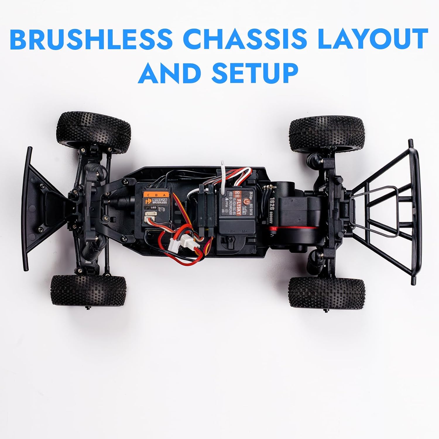 HOBBYPLUS Speck B Elite Brushless 1/24 2WD Mini RC Car - RTR RC Buggy, Fast Mini Racing Buggy – Remote Control Car Racing Vehicles (Razor Magenta)