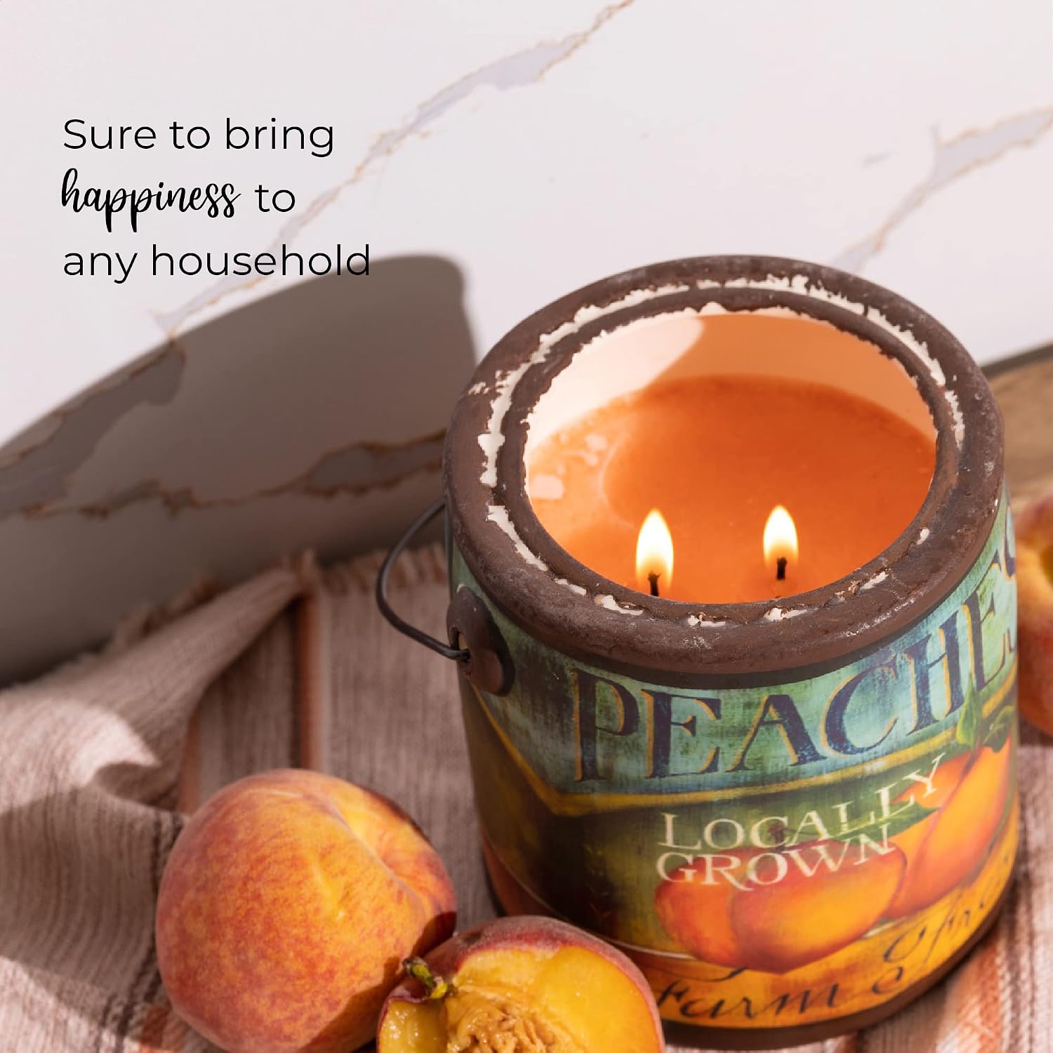 A CHEERFUL GIVER 95hr 20oz Scented Candle - Balsam Fir - Multi-Wick Glass Candle - Gifts For Men and Women
