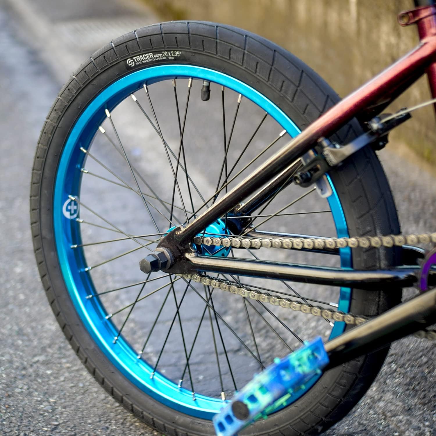 Salt BMX Bicycle Tires, Tracer Tires, Street Riding