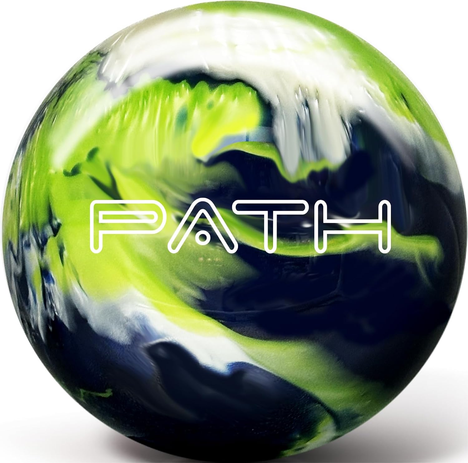 Pyramid Path Polyester Bowling Ball | Customizable with Basic Drilling Options - Great for Spare Shooting, League, Recreational, Straight Bowlers