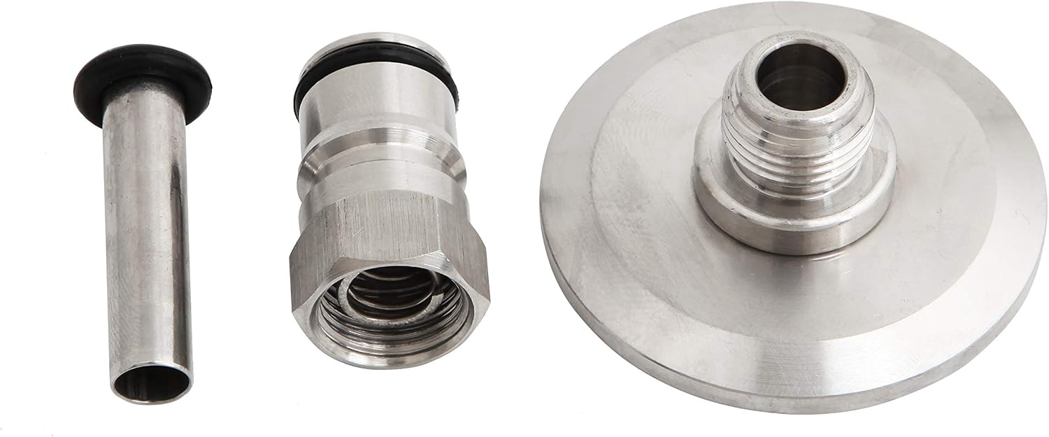 1.5" Tri Clamp Ball Lock homebrew beer conry keg Ball Lock Post SS304 Sanitary Brewer Fitting 50.5mm OD ferrule SS conical fermenter pressure